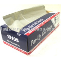 interfolded aluminium foil sheets